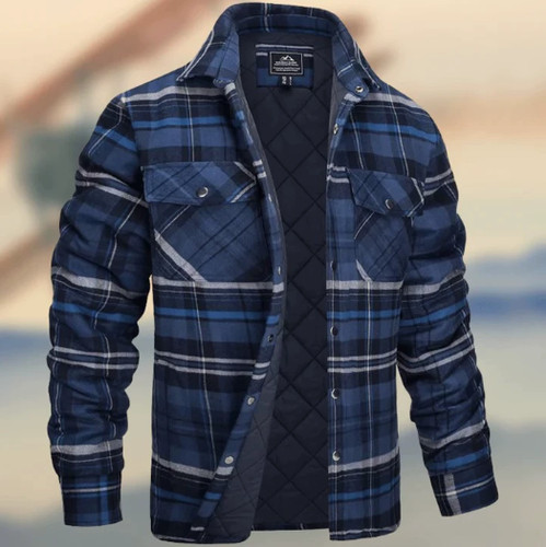 Herren karierte hemdjacke - herren,