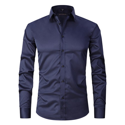 Stretch hemd herren langarm - herren,