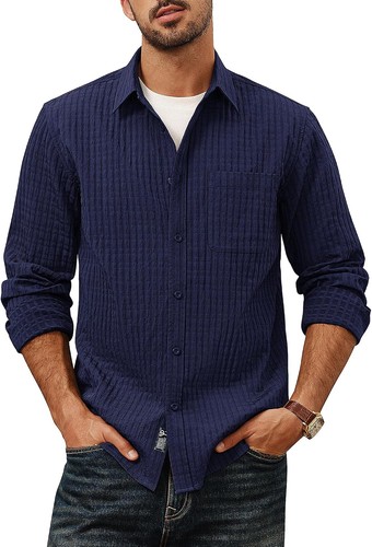 Herren cordhemd casual elegant - casual,