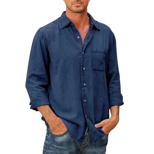 Herren jeanshemd knöpfe - knöpfe, jeans