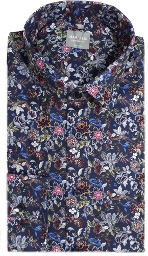 Marvelis hemd comfort fit blau - marvelis,